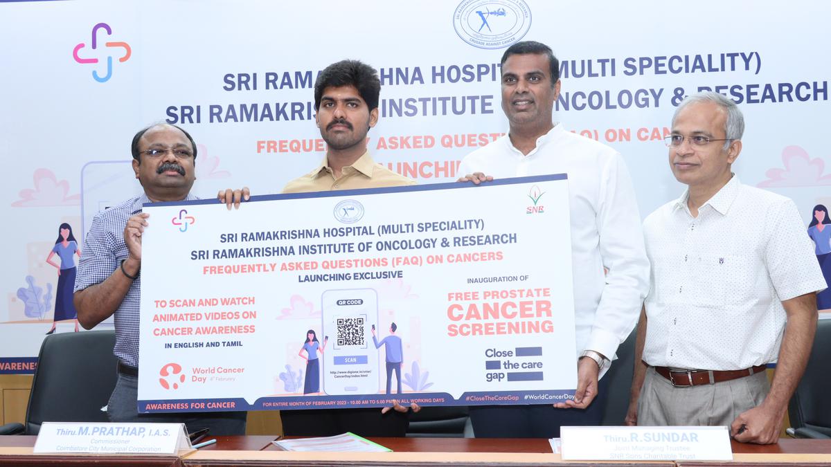 World Cancer Day was observed in Coimbatore in 2024.