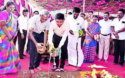 first disabled-friendly housing developments in Tamil Nadu are launched in the Coimbatore District.