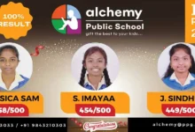 Alchemy public schools top scorers in class 12th