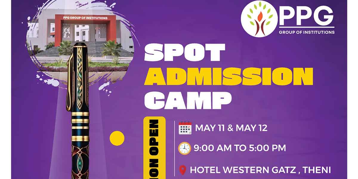 PPG Group of institution Admission camp