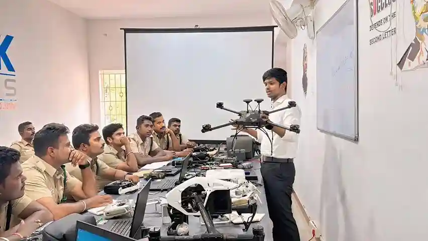 Drone Training for forest department in coimbatore