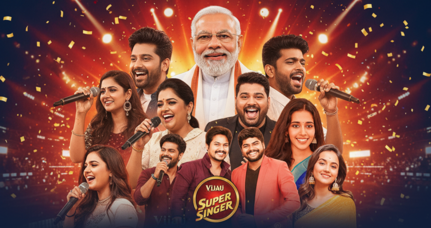 Grand music festival in Coimbatore celebrating PM Modi’s birthday with live performances and tree plantation