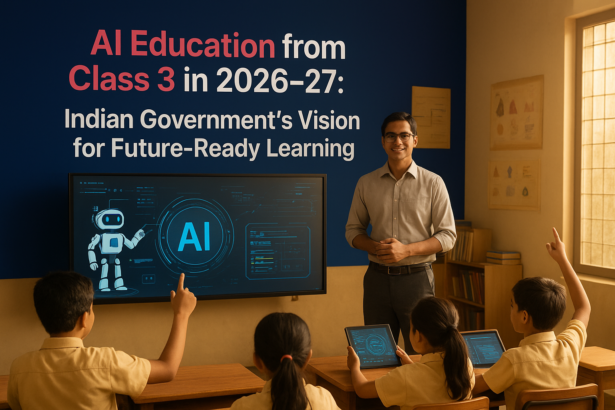 AI Education in Schools from Class 3 in 2026–27 in India