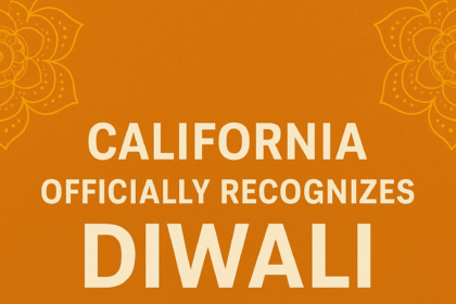 California Diwali holiday Announcement