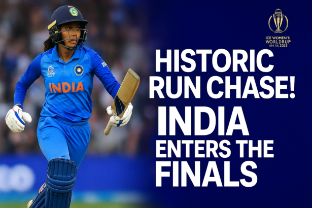 Indian women’s cricket team celebrates entry into ICC Women’s World Cup Final 2025 led by Harmanpreet Kaur and Jemimah Rodrigues