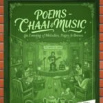 Poster of Poems, Chaai & Music event in Coimbatore featuring poetry, live music, and tea organized by 1000 Pots Entertainment at Shankar IAS Academy, GV Residency on November 1.