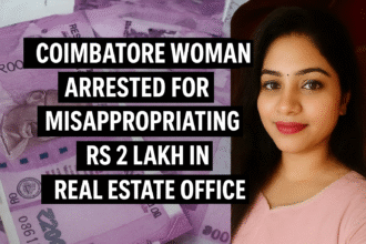 Arrested woman involved in Coimbatore real estate fraud case