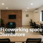 Group of freelancers and professionals at the launch of Coimbatore’s WiFi coworking space
