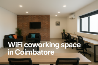 Group of freelancers and professionals at the launch of Coimbatore’s WiFi coworking space