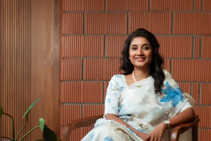 Kruthika Kumaran, founder and managing director of Vilvah Store, inspiring entrepreneur from Coimbatore redefining natural skincare in India.