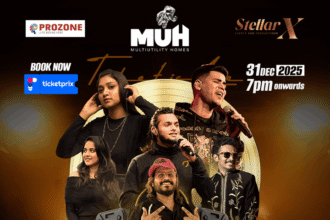 Artists lineup for Namma Kovai NYE 2026 New Year celebration in Coimbatore at Prozone Mall