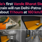 Interior and exterior images of India’s first Vande Bharat Sleeper Train on the Delhi-Patna route