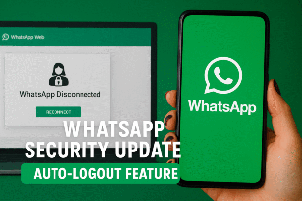 WhatsApp security update showing new auto-logout feature to prevent cyber fraud