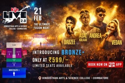 KYN Live 2.0 Coimbatore Concert featuring Asal Kolaar, Dabzee, Vedan and Andrea on February 21
