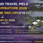 Grand Travel Mela Coimbatore 2026 event venue at The Grand Regent Avinashi Road