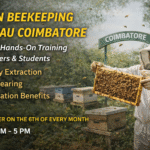 Learn beekeeping at TNAU Coimbatore with hands-on honey extraction and bee rearing training