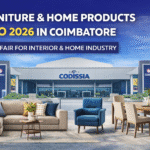 Furniture & Home Products Expo 2026 in Coimbatore showcasing furniture and home décor products at CODISSIA Trade Fair Complex