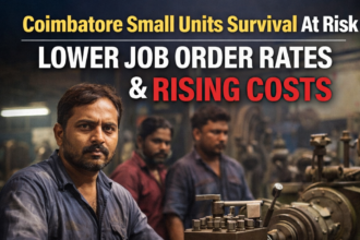 Coimbatore small industries facing challenges due to lower job order rates and rising costs