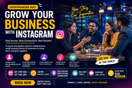 grow your business with instagram coimbatore entrepreneurs meet event networking