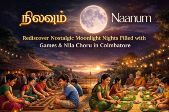 Nilavum Naanum event Coimbatore 2026 traditional games nila choru moonlight gathering