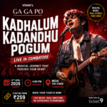 Visak Ga Ga Po Kadhalum Kadanthu Pogum Coimbatore 2026 live concert performance stage event