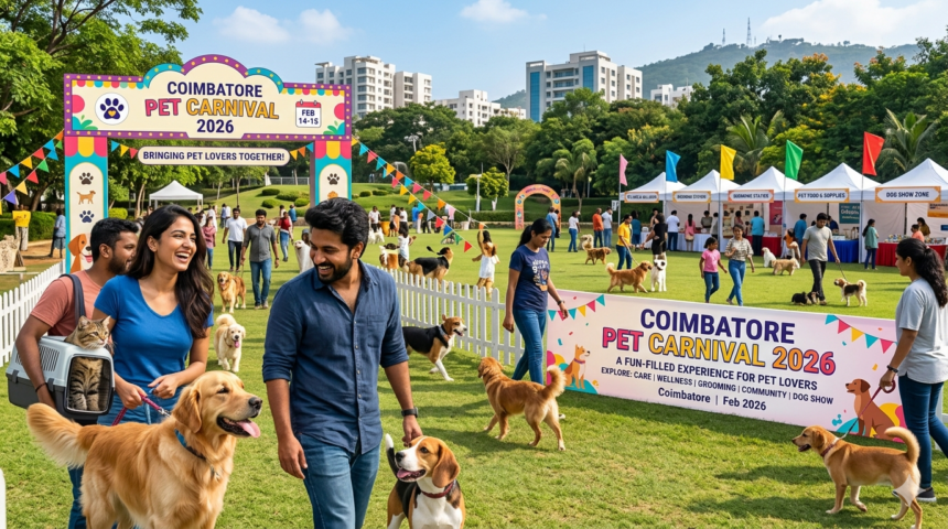 Coimbatore Pet Carnival 2026 Event for Pet Lovers