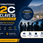 Startup founders and investors networking at International D2C Conclave’26 Coimbatore 2026 event