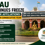 Tamil Nadu Agricultural University continues freeze on new college affiliations to maintain academic quality
