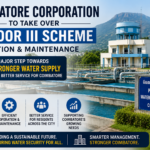 Coimbatore Corporation preparing to operate and maintain the Pilloor III drinking water supply scheme.